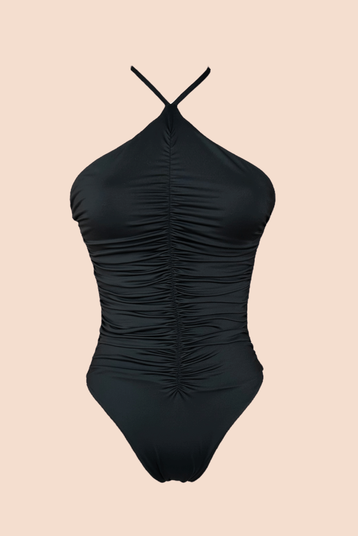 Negro One Piece Halter