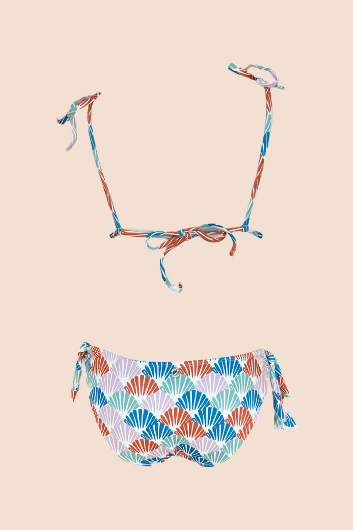 Nácar Bottom Tiras Gruesas Ajustables