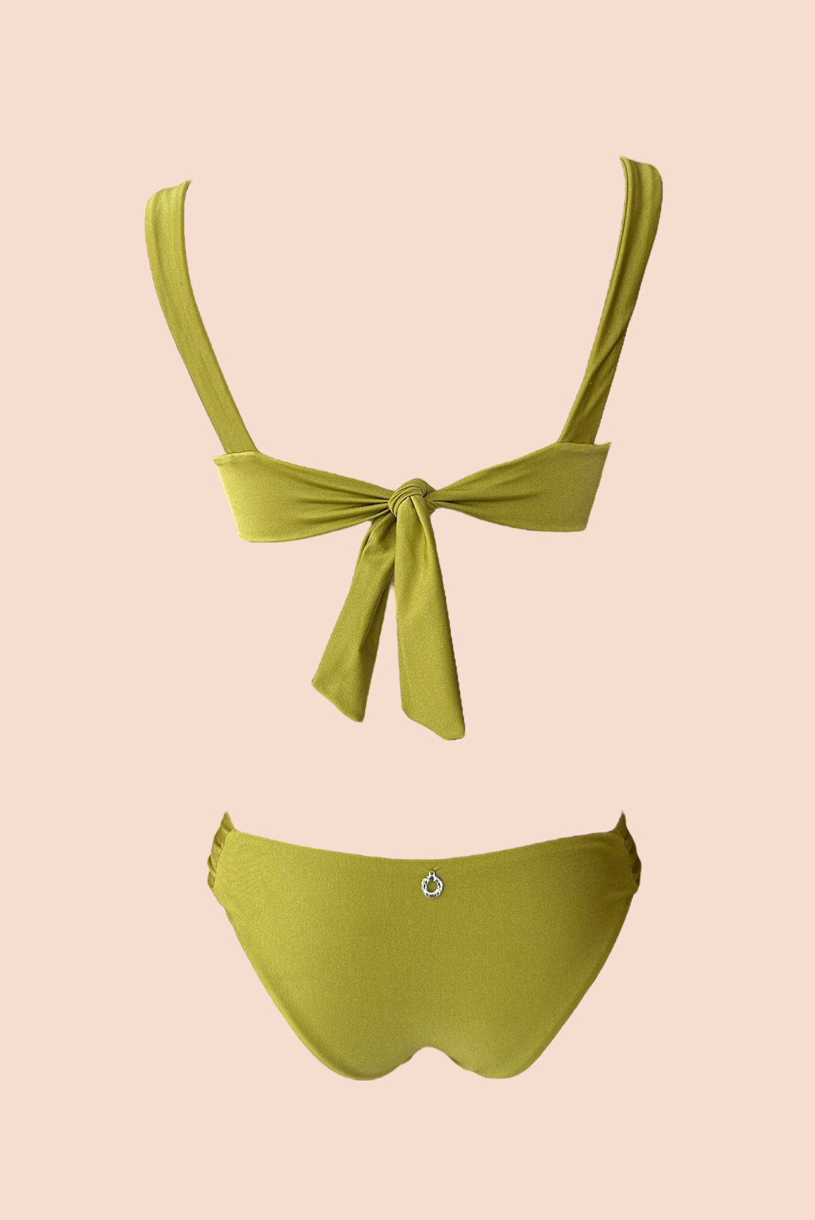 Verde Pistacchio Bottom Drapeado