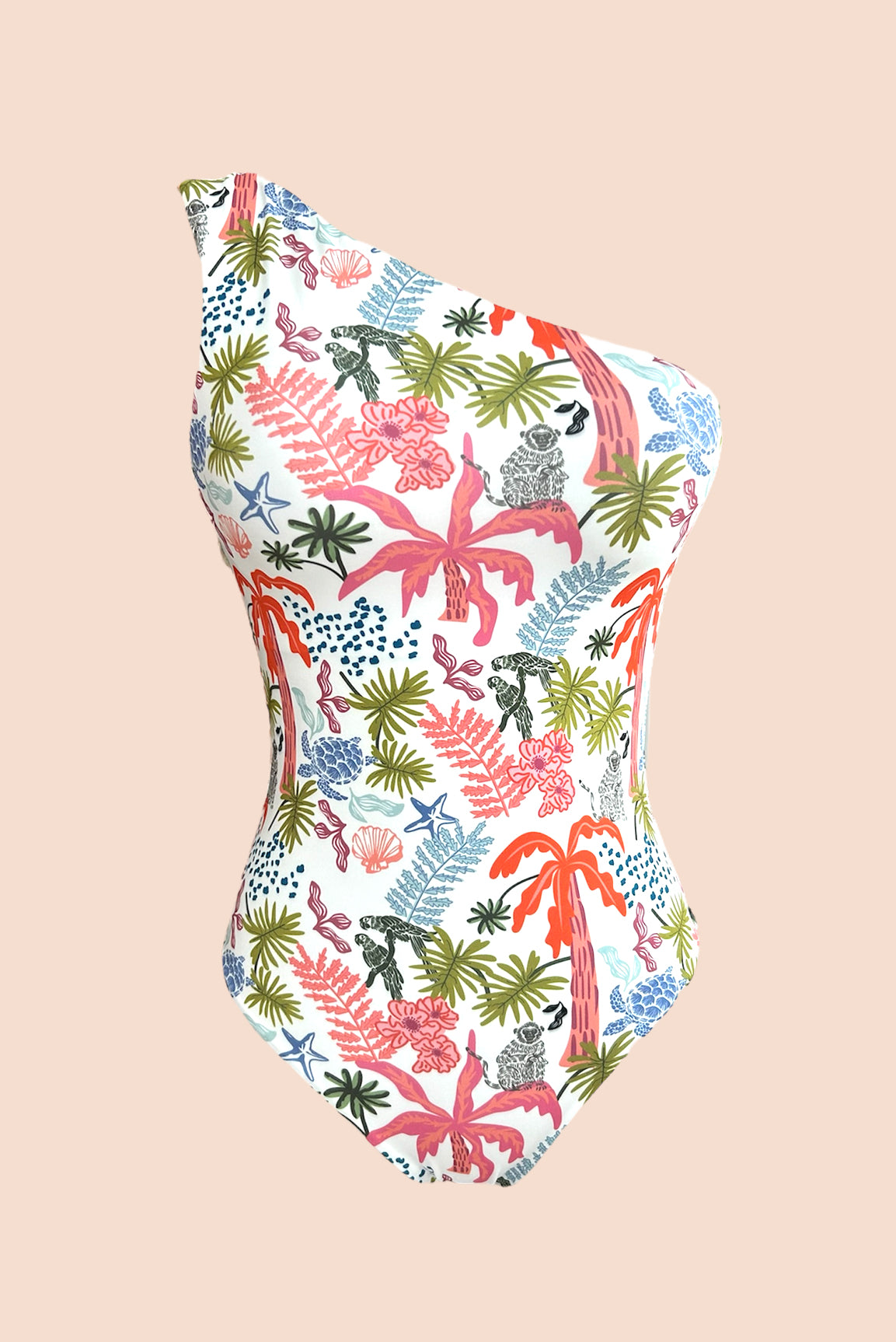 Wonderland One Piece Escote Asimetrico