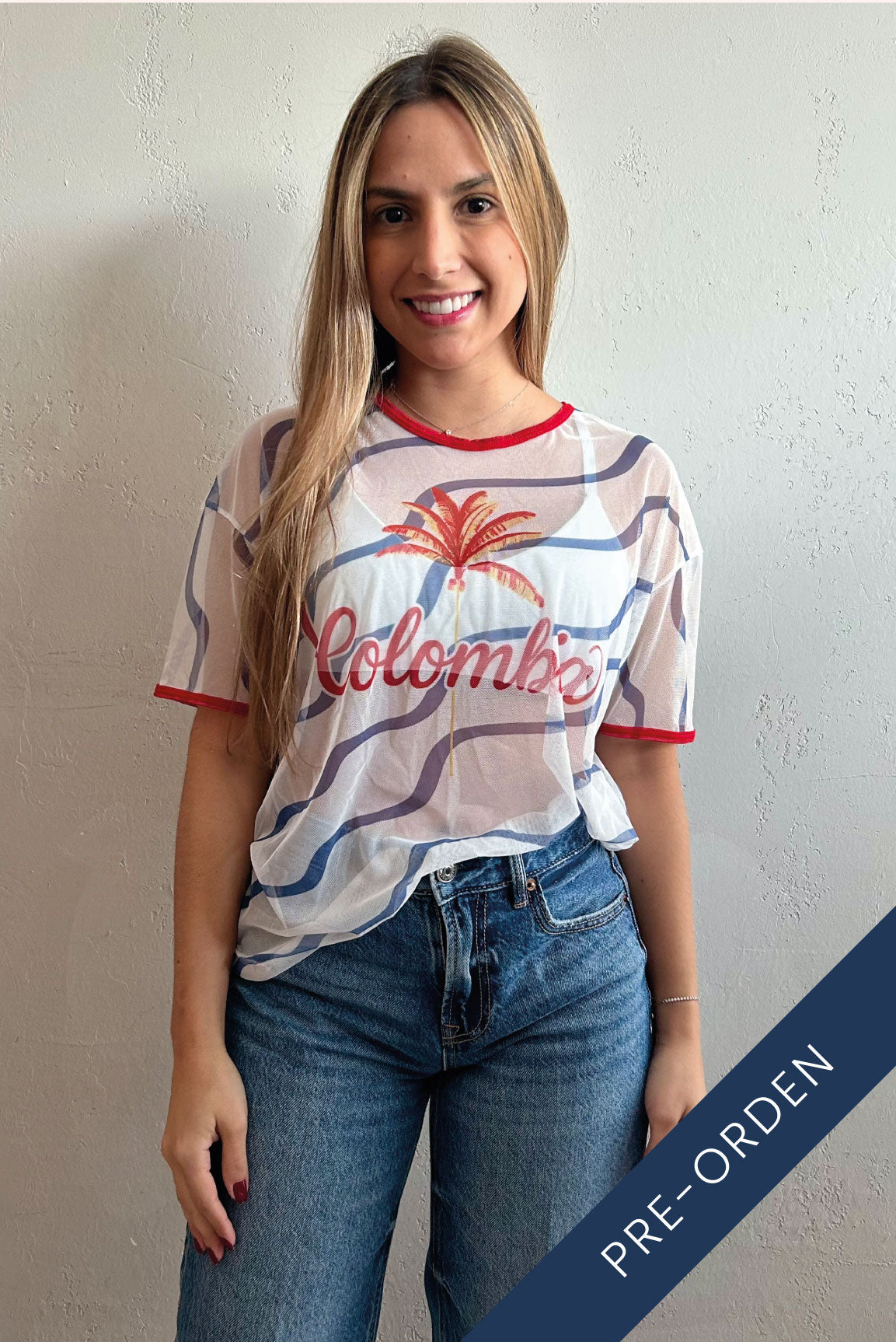 Camiseta Colombia Malla