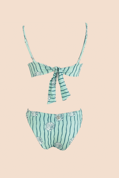 Coral Bottom Drapeado