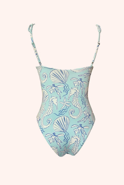 Maris One Piece Tiras Trenzadas