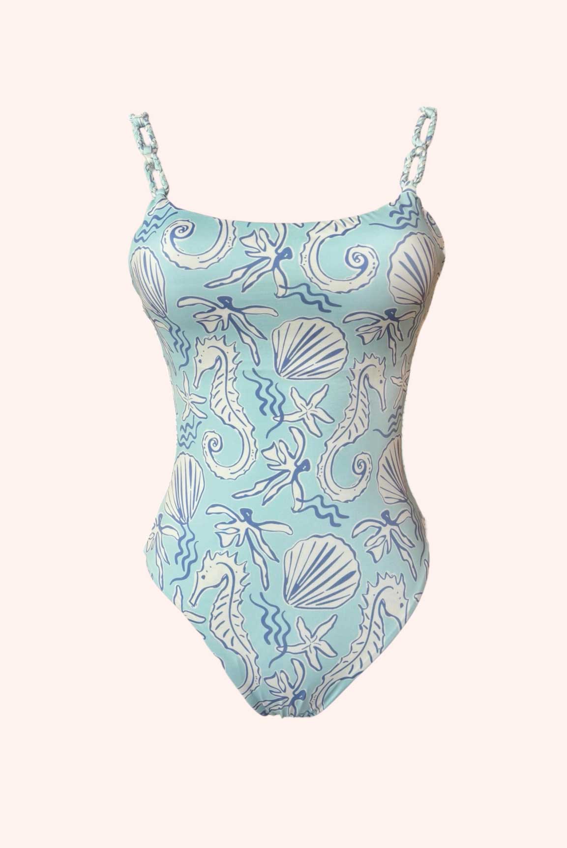 Maris One Piece Tiras Trenzadas