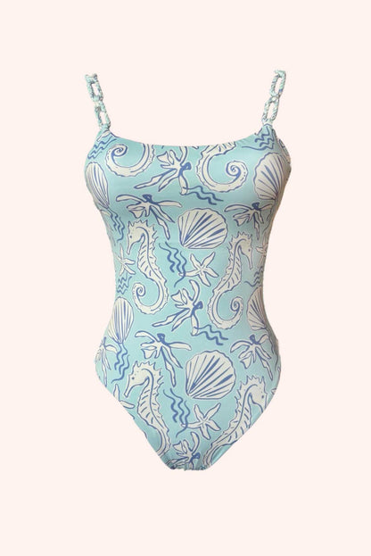 Maris One Piece Tiras Trenzadas
