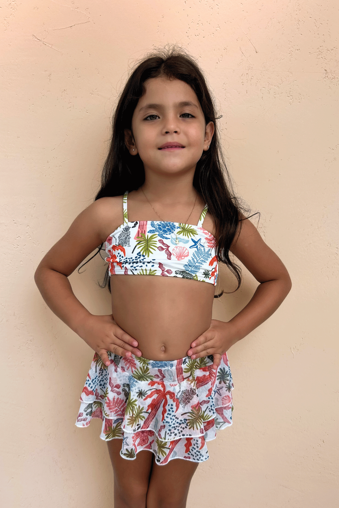 Falda Boleros Niña Wonderland