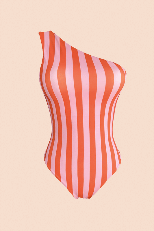 Pop One Piece Escote Asimétrico