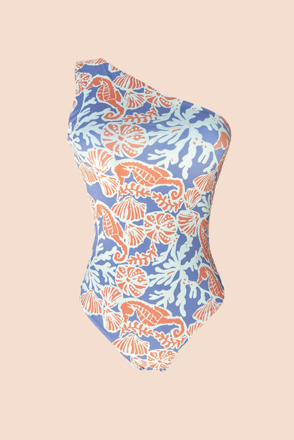 Boom One Piece Escote Asimétrico