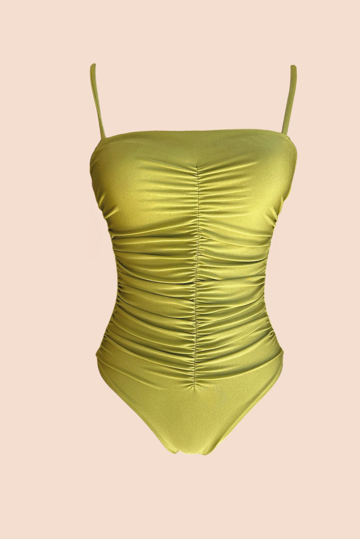 Verde Pistacho One Piece Fruncido