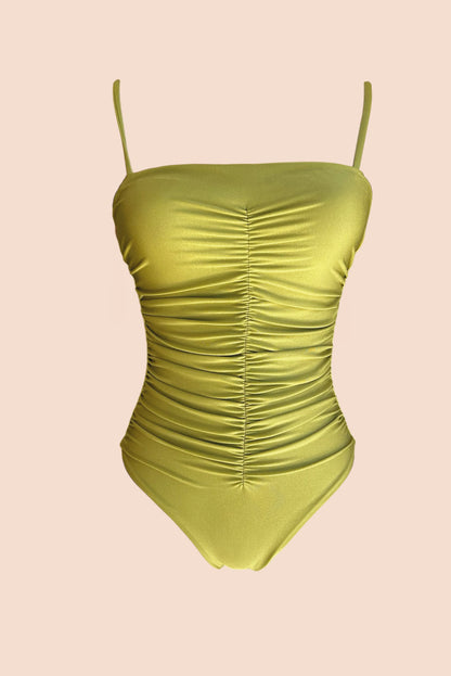 Verde Pistacho One Piece Fruncido
