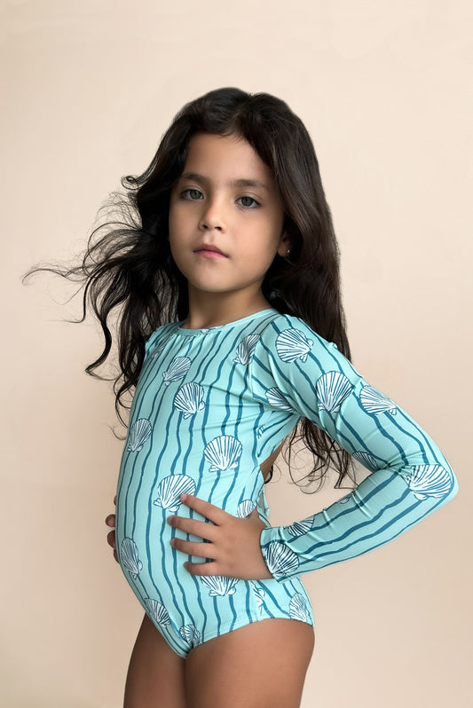 Enterizo Coral Buzo Girl