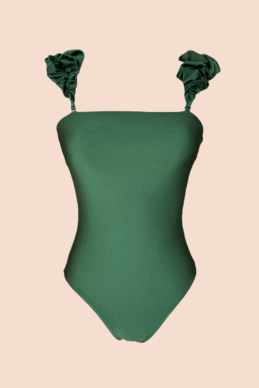 Emerald One Piece Strapless
